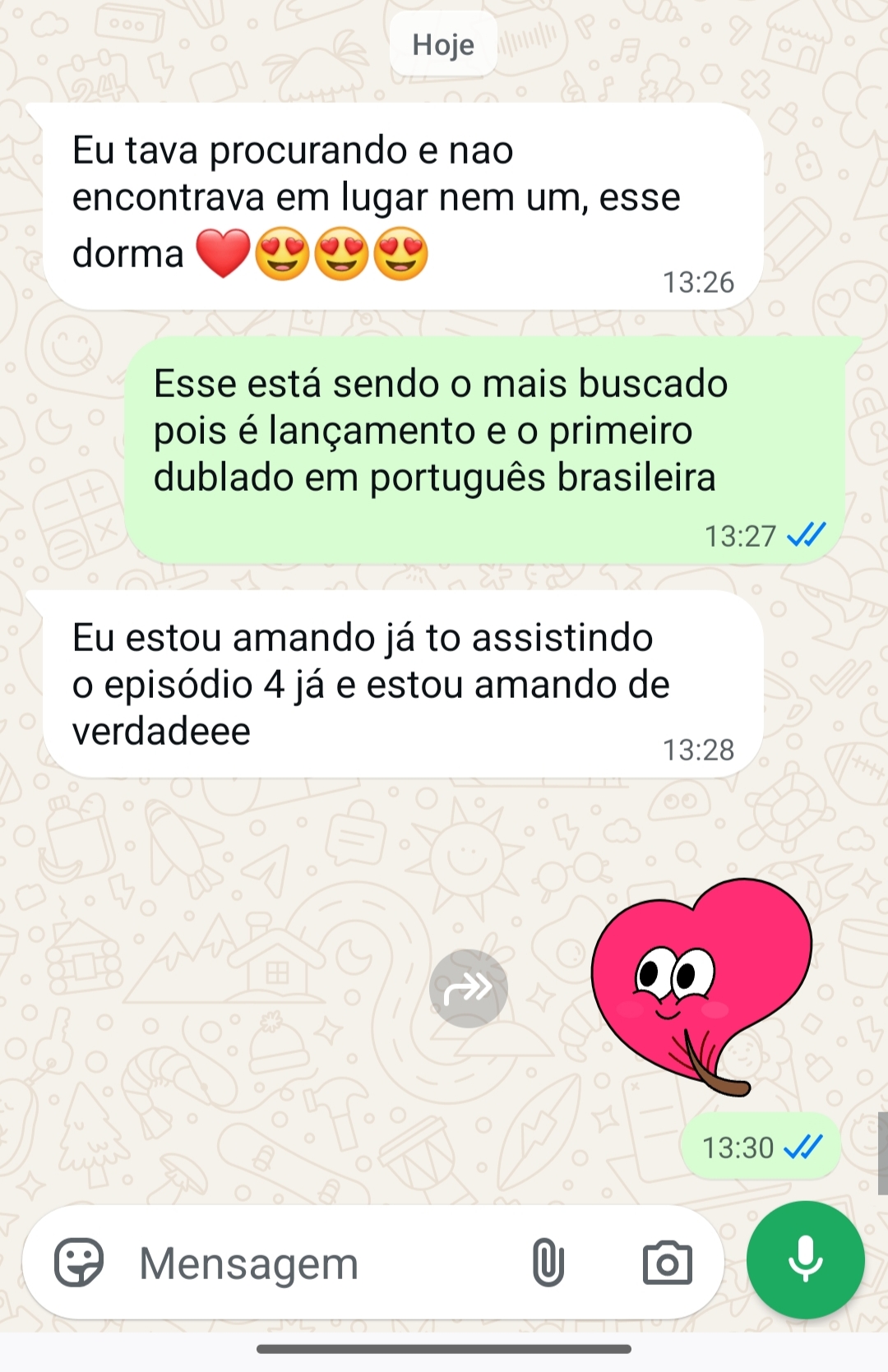 Print de depoimento 2 de cliente do dorama The Early Spring